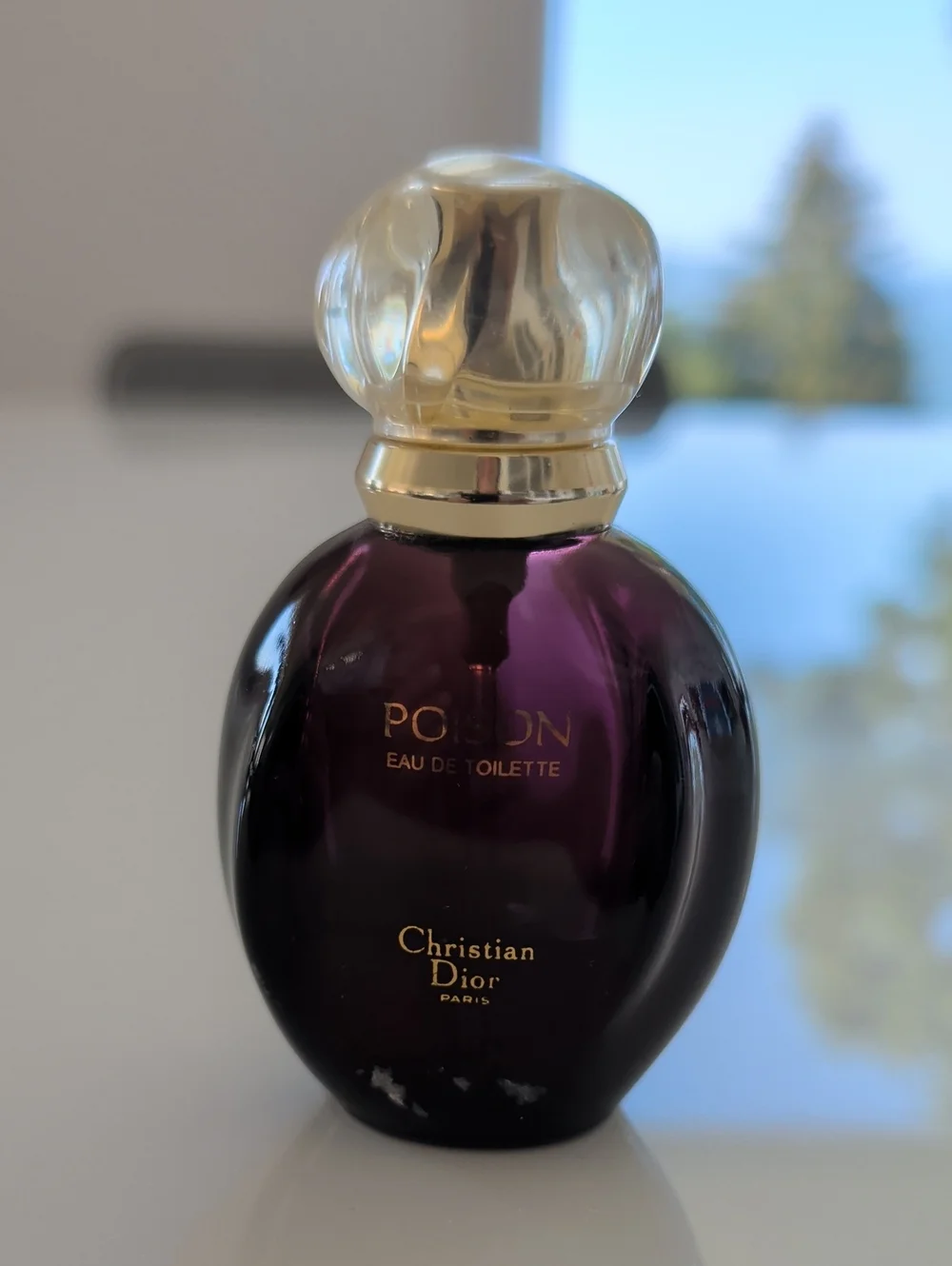Vintage Christian Dior Poison Paris 1 oz. Eau De Toilet 30%